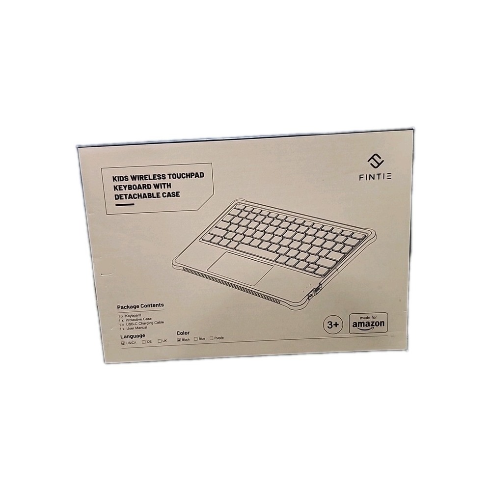 Kids Wireless TouchPad Keyboard With Detachable‎ Case Made For Amazon